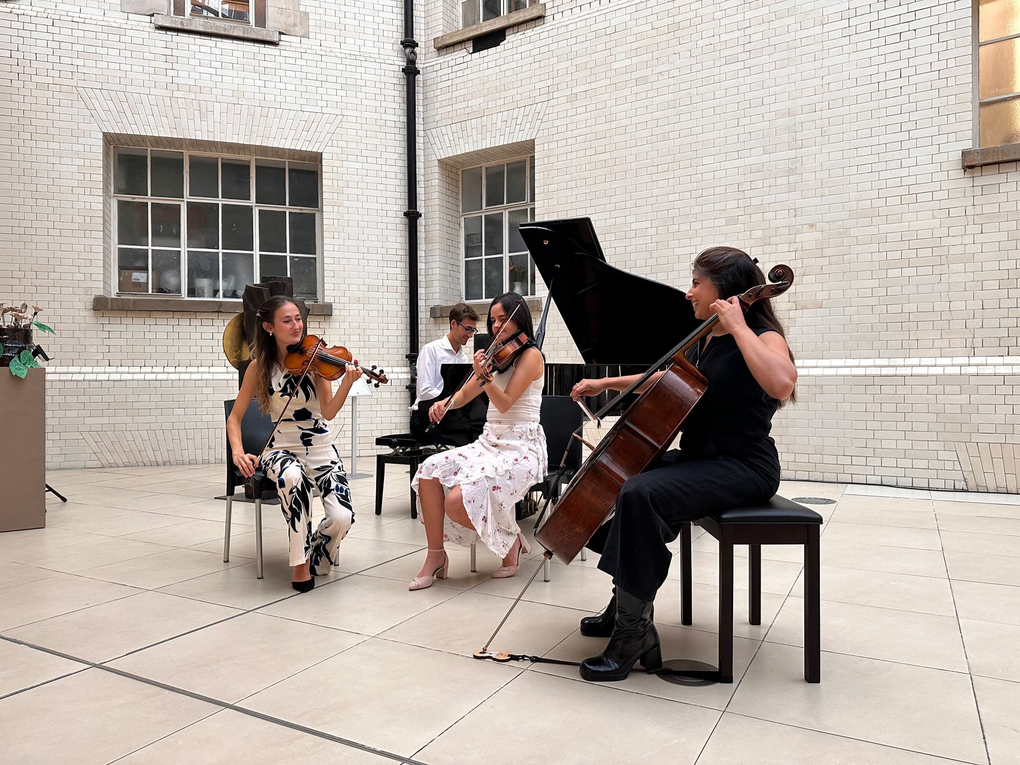 County Hall Quartet lunchtime concert with cellist Meera Priyanka Raja